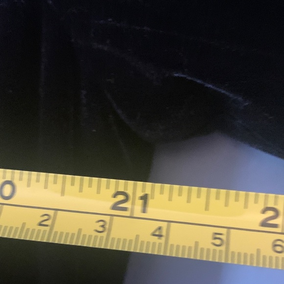 Elegant Black and White Dress with Gold Accent Tuxedo Dress Velvet Size 16 - Picture 14 of 15